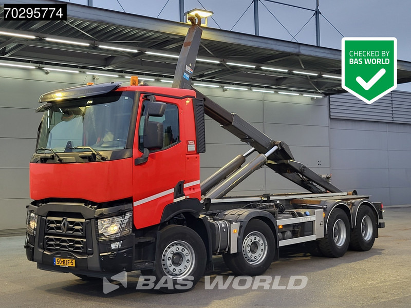 Renault C 430 C 8X4 VDL S-30-6600 Hooklift Big-Axle Euro 6 - Kamion vetëngarkues: foto 1 Renault C 430 C 8X4 VDL S-30-6600 Hooklift Big-Axle Euro 6 - Kamion vetëngarkues: foto 1