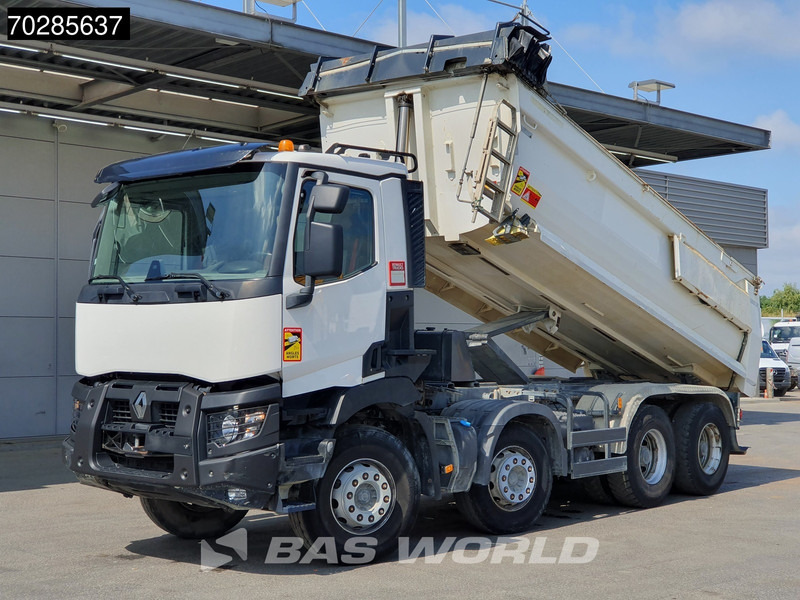 Renault C 460 8X4 15m3 Meiller Tipper Steelsuspension Automatic BigAxle Euro 6 - Kamion vetëshkarkues: foto 3 Renault C 460 8X4 15m3 Meiller Tipper Steelsuspension Automatic BigAxle Euro 6 - Kamion vetëshkarkues: foto 3