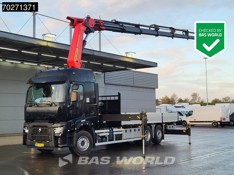Renault C 480 6X2 NEW! Palfinger PK41002 EH Crane Kran ACC Euro 6 - Kamion me karroceri të hapur, Kamion me vinç: foto 1 Renault C 480 6X2 NEW! Palfinger PK41002 EH Crane Kran ACC Euro 6 - Kamion me karroceri të hapur, Kamion me vinç: foto 1