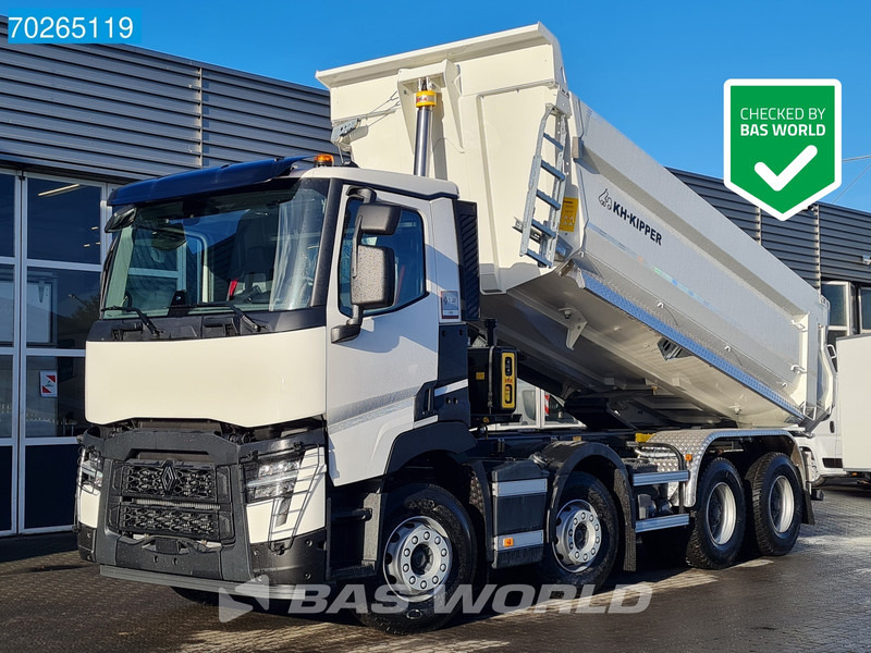 Renault C 480 8X4 NEW! 18m3 KH Kipper Big Axle Full steel OPTIBRAKE+ Euro 6 - Kamion vetëshkarkues: foto 1 Renault C 480 8X4 NEW! 18m3 KH Kipper Big Axle Full steel OPTIBRAKE+ Euro 6 - Kamion vetëshkarkues: foto 1