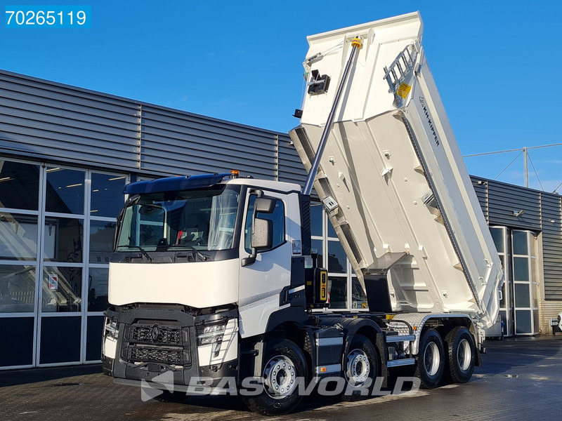 Renault C 480 8X4 NEW! 18m3 KH Kipper Big Axle Full steel OPTIBRAKE+ Euro 6 - Kamion vetëshkarkues: foto 3 Renault C 480 8X4 NEW! 18m3 KH Kipper Big Axle Full steel OPTIBRAKE+ Euro 6 - Kamion vetëshkarkues: foto 3