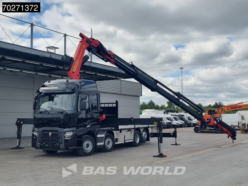 Renault C 520 8X2 Palfinger PK65002 SH Crane Jib Winch Lift+steering Axle Euro 6 - Kamion me karroceri të hapur, Kamion me vinç: foto 5 Renault C 520 8X2 Palfinger PK65002 SH Crane Jib Winch Lift+steering Axle Euro 6 - Kamion me karroceri të hapur, Kamion me vinç: foto 5