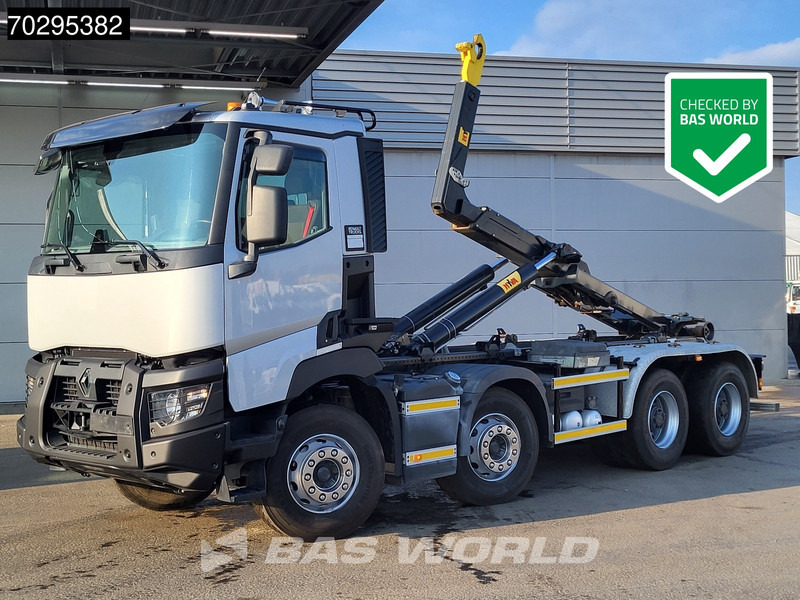 Renault C 520 8X4 Hyva 26-55-S Retarder Automatic Big-Axle Navi Euro 6 - Kamion vetëngarkues: foto 1 Renault C 520 8X4 Hyva 26-55-S Retarder Automatic Big-Axle Navi Euro 6 - Kamion vetëngarkues: foto 1