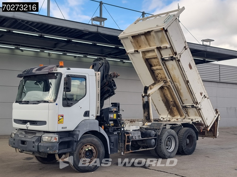 Renault Kerax 360 6X4 Hiab 144 B-2 Hiduo Kran Manual Big-Axle Steelsuspension Euro 3 - Kamion vetëshkarkues, Kamion me vinç: foto 5 Renault Kerax 360 6X4 Hiab 144 B-2 Hiduo Kran Manual Big-Axle Steelsuspension Euro 3 - Kamion vetëshkarkues, Kamion me vinç: foto 5