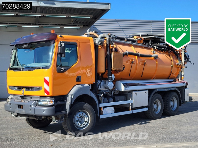 Renault Kerax 400 6X4 13m3 Wolftechnik Saugbagger Manual Big-Axle Euro 3 - Kamion me vakuum: foto 1 Renault Kerax 400 6X4 13m3 Wolftechnik Saugbagger Manual Big-Axle Euro 3 - Kamion me vakuum: foto 1