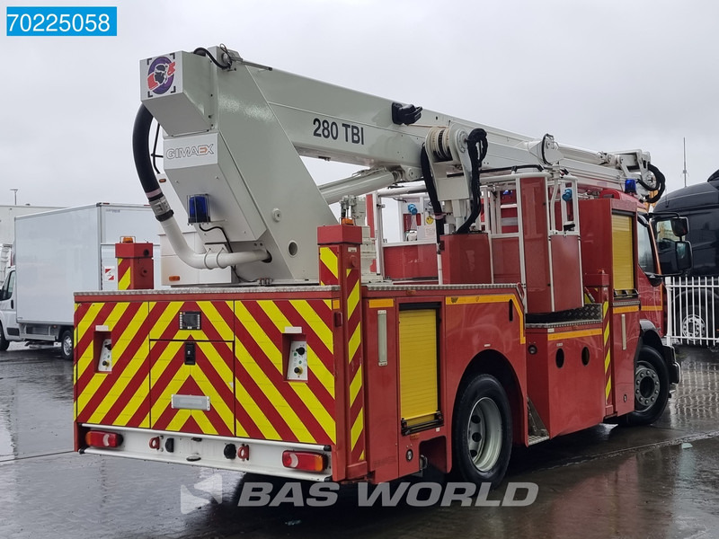 Zjarrfikëse Renault Midlum 280 4X2 Superstructure not working! Manual Feuerwehr: foto 7