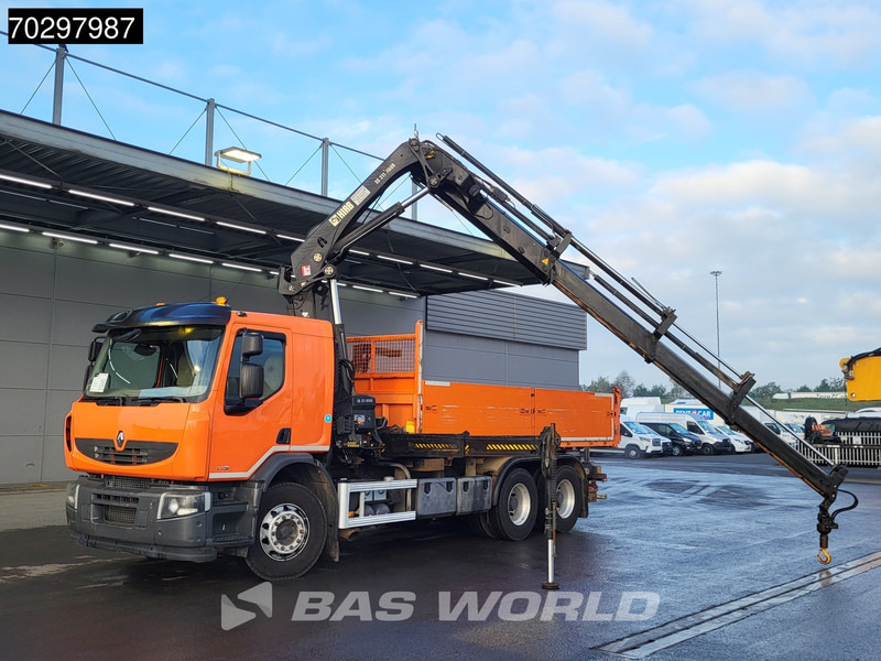 Renault Premium 430 Lander 6X4 HIAB 211 EP-4 Crane Kran Tipper Big-Axle Euro 5 - Kamion vetëshkarkues, Kamion me vinç: foto 5 Renault Premium 430 Lander 6X4 HIAB 211 EP-4 Crane Kran Tipper Big-Axle Euro 5 - Kamion vetëshkarkues, Kamion me vinç: foto 5