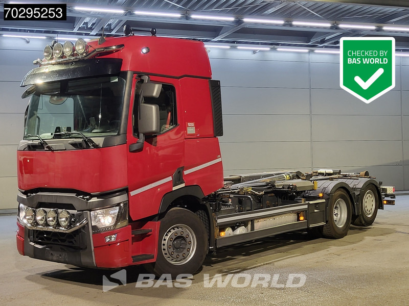 Renault T 520 6X2 21Ton Meiller RS 21.70 Retarder Lift+Steering-Axle Automatic ACC Euro 6 - Kamion vetëngarkues: foto 1 Renault T 520 6X2 21Ton Meiller RS 21.70 Retarder Lift+Steering-Axle Automatic ACC Euro 6 - Kamion vetëngarkues: foto 1