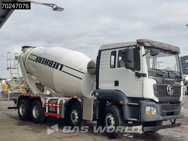 SHACMAN 8x4 EURO 6 8X4 NEW! 8m3 Liebherr Mixer Big-Axle Steel Suspension - Autobetoniere: foto 3 SHACMAN 8x4 EURO 6 8X4 NEW! 8m3 Liebherr Mixer Big-Axle Steel Suspension - Autobetoniere: foto 3