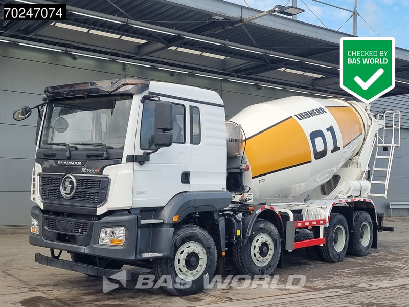 SHACMAN M3000 S 8X4 NEW! 8m3 Liebherr Mixer Big-Axle Steelsuspension - Autobetoniere: foto 1 SHACMAN M3000 S 8X4 NEW! 8m3 Liebherr Mixer Big-Axle Steelsuspension - Autobetoniere: foto 1