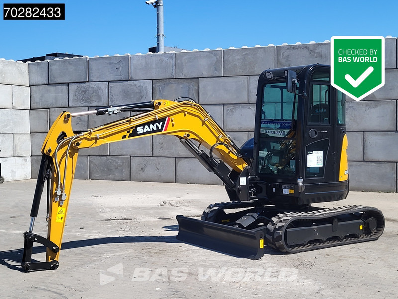 Sany SY35 U A/C - CE/EPA - Miniekskavator: foto 1 Sany SY35 U A/C - CE/EPA - Miniekskavator: foto 1