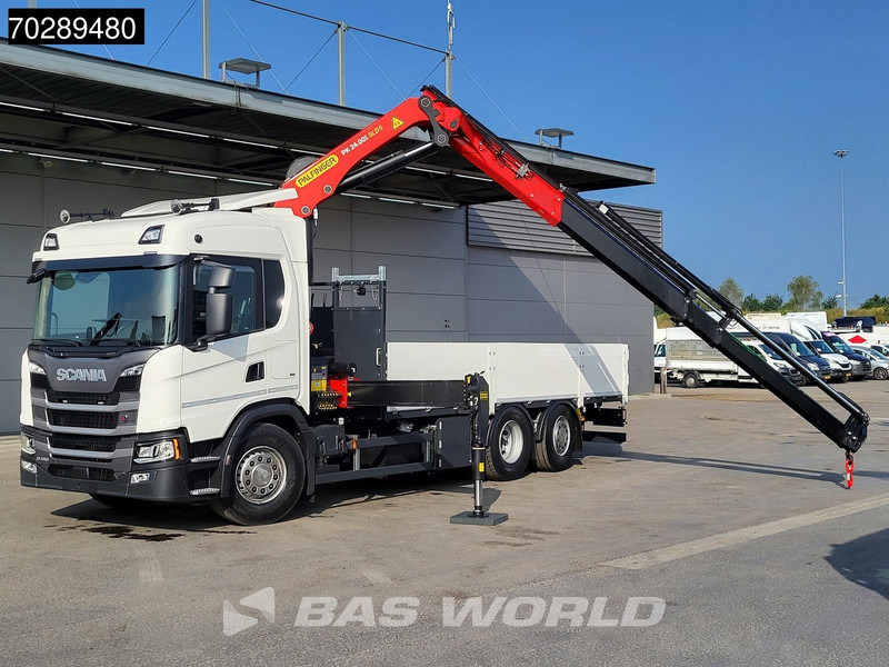 Scania G410 6X2 New! Palfinger PK24.001 SLD 5 Crane Kran Retarder Lift+Steering Axle LED ACC - Kamion me karroceri të hapur, Kamion me vinç: foto 3 Scania G410 6X2 New! Palfinger PK24.001 SLD 5 Crane Kran Retarder Lift+Steering Axle LED ACC - Kamion me karroceri të hapur, Kamion me vinç: foto 3