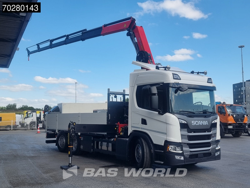 Scania G410 6X2 Palfinger PK24.001 SLD 5 Kran Crane Retarder Lift+Lenkachse Euro 6 - Kamion me karroceri të hapur, Kamion me vinç: foto 3 Scania G410 6X2 Palfinger PK24.001 SLD 5 Kran Crane Retarder Lift+Lenkachse Euro 6 - Kamion me karroceri të hapur, Kamion me vinç: foto 3