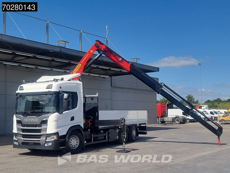 Scania G410 6X2 Palfinger PK24.001 SLD 5 Kran Crane Retarder Lift+Lenkachse Euro 6 - Kamion me karroceri të hapur, Kamion me vinç: foto 5 Scania G410 6X2 Palfinger PK24.001 SLD 5 Kran Crane Retarder Lift+Lenkachse Euro 6 - Kamion me karroceri të hapur, Kamion me vinç: foto 5