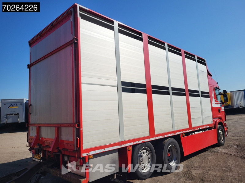 Scania G420 6X2 Van Dijk Cattle transport Liftable floor Lift-Asche Euro 5 - Kamion vagonetë: foto 3 Scania G420 6X2 Van Dijk Cattle transport Liftable floor Lift-Asche Euro 5 - Kamion vagonetë: foto 3