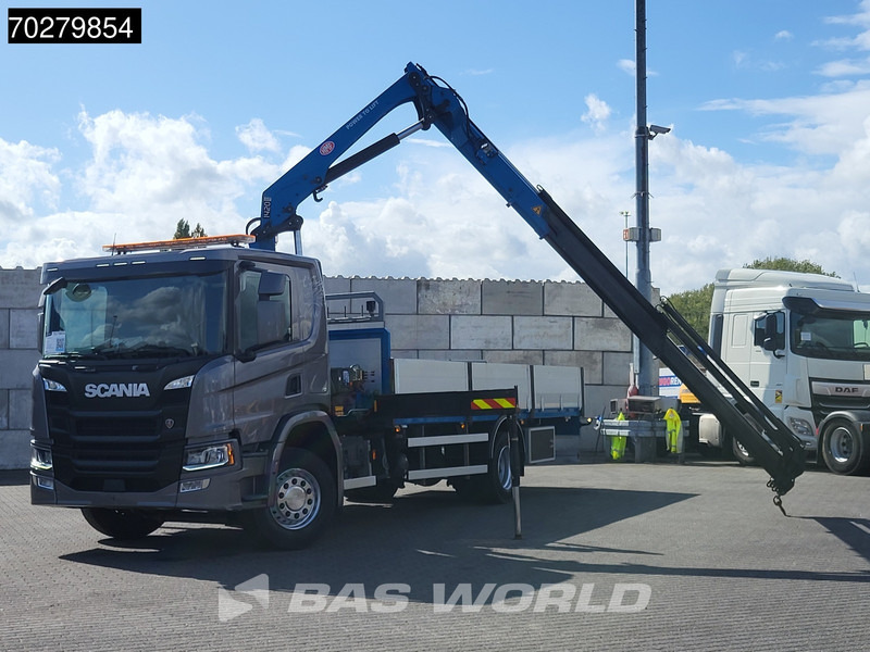 Scania P280 4X2 HMF 1420K-RC Kran Crane Automatic Euro 6 - Kamion me karroceri të hapur, Kamion me vinç: foto 5 Scania P280 4X2 HMF 1420K-RC Kran Crane Automatic Euro 6 - Kamion me karroceri të hapur, Kamion me vinç: foto 5