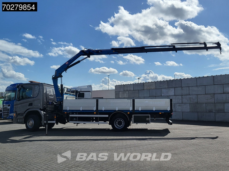 Scania P280 4X2 HMF 1420K-RC Kran Crane Automatic Euro 6 - Kamion me karroceri të hapur, Kamion me vinç: foto 2 Scania P280 4X2 HMF 1420K-RC Kran Crane Automatic Euro 6 - Kamion me karroceri të hapur, Kamion me vinç: foto 2