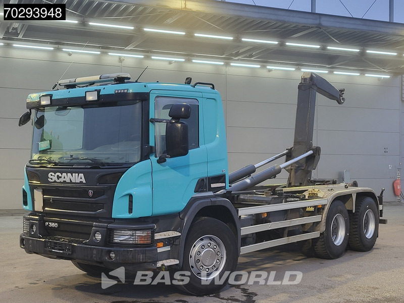 Scania P360 6X4 VDL 20t Hooklift Steelsuspension Big-Axle Euro 5 - Kamion vetëngarkues: foto 3 Scania P360 6X4 VDL 20t Hooklift Steelsuspension Big-Axle Euro 5 - Kamion vetëngarkues: foto 3