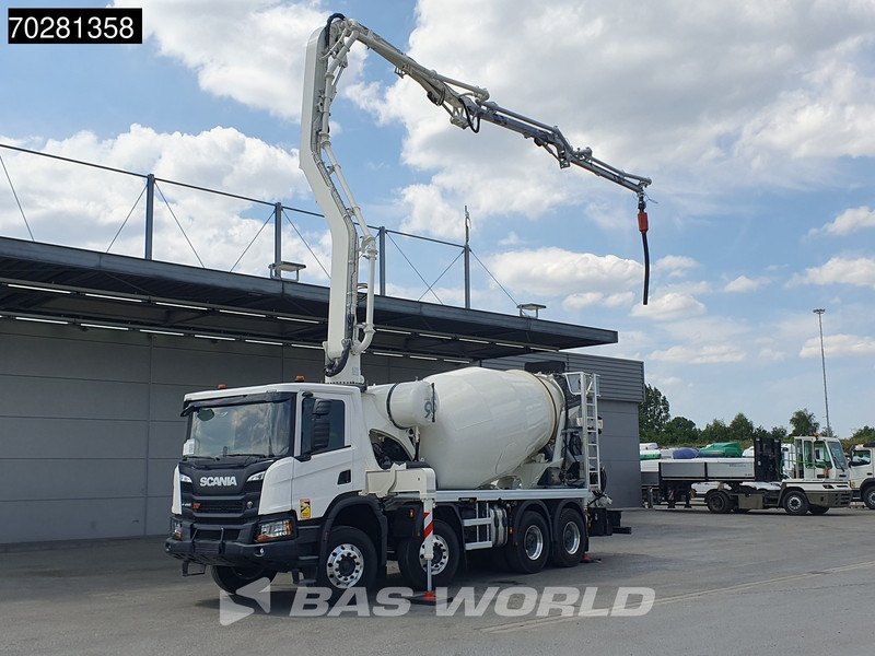 Scania P450 8X4 NEW PUMI CIFA Magnum MK25 7m3 mixer Big-Axle Euro 6 - Pompë betoni: foto 1 Scania P450 8X4 NEW PUMI CIFA Magnum MK25 7m3 mixer Big-Axle Euro 6 - Pompë betoni: foto 1
