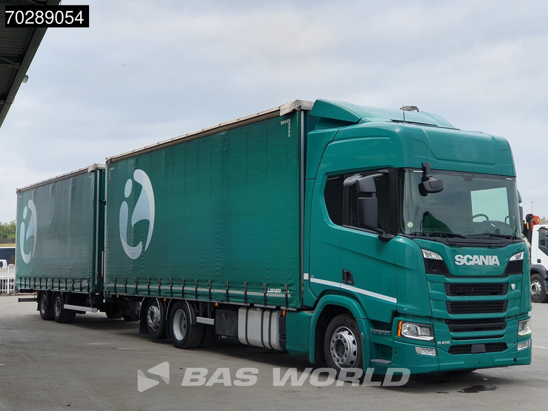 Scania R410 6X2 Combi Retarder Standklima lifting roof ACC LED Euro 6 - Kamion me tendë: foto 3 Scania R410 6X2 Combi Retarder Standklima lifting roof ACC LED Euro 6 - Kamion me tendë: foto 3