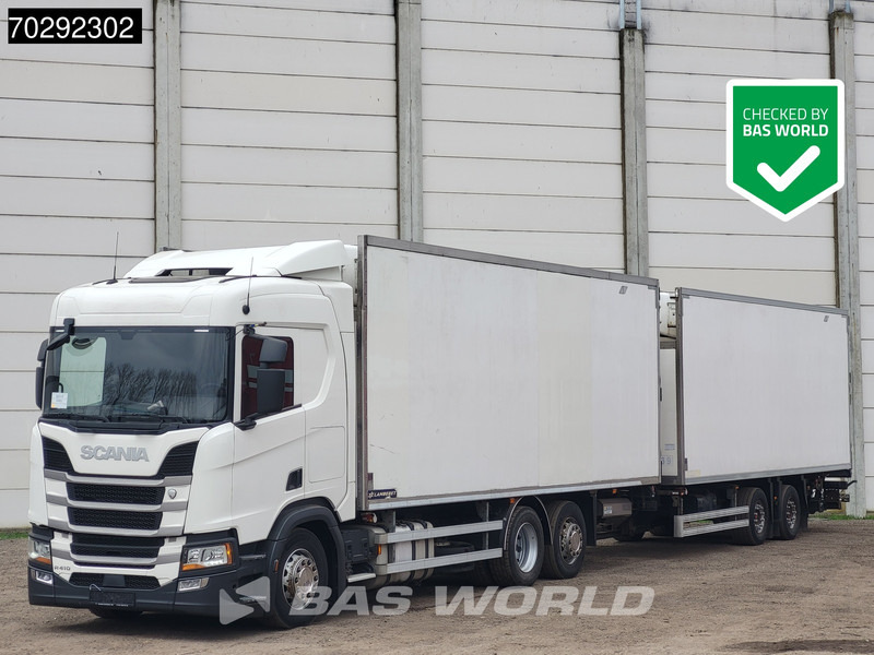 Scania R410 6X2 Refrigerated Combi Lamberet Carrier Retarder Euro 6 - Kamion frigorifer: foto 1 Scania R410 6X2 Refrigerated Combi Lamberet Carrier Retarder Euro 6 - Kamion frigorifer: foto 1