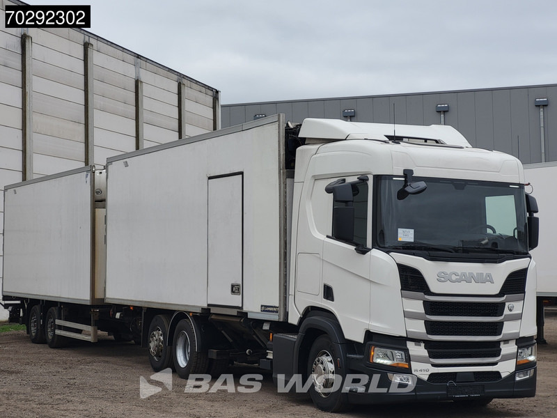 Scania R410 6X2 Refrigerated Combi Lamberet Carrier Retarder Euro 6 - Kamion frigorifer: foto 3 Scania R410 6X2 Refrigerated Combi Lamberet Carrier Retarder Euro 6 - Kamion frigorifer: foto 3