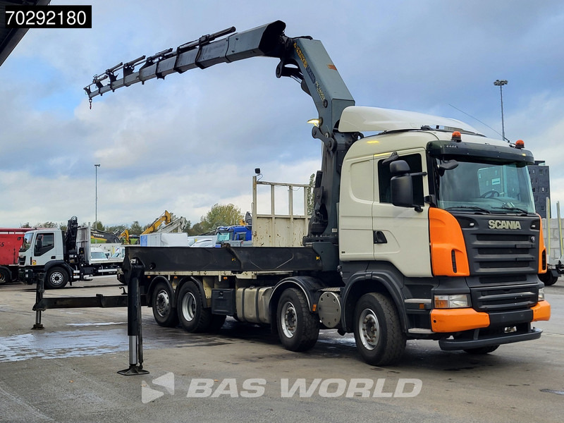 Scania R420 8X2 Palfinger PK74002 Kran Crane Retarder Lift-Steering Axle Euro 4 - Kamion me karroceri të hapur, Kamion me vinç: foto 3 Scania R420 8X2 Palfinger PK74002 Kran Crane Retarder Lift-Steering Axle Euro 4 - Kamion me karroceri të hapur, Kamion me vinç: foto 3