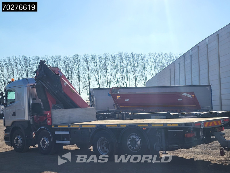 Scania R480 8X2 FASSI F660AXP.25 Manual Retarder Lift+Lenkachse Euro 5 - Kamion me karroceri të hapur, Kamion me vinç: foto 2 Scania R480 8X2 FASSI F660AXP.25 Manual Retarder Lift+Lenkachse Euro 5 - Kamion me karroceri të hapur, Kamion me vinç: foto 2