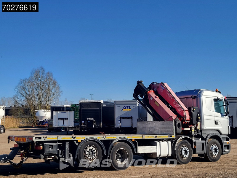 Scania R480 8X2 FASSI F660AXP.25 Manual Retarder Lift+Lenkachse Euro 5 - Kamion me karroceri të hapur, Kamion me vinç: foto 5 Scania R480 8X2 FASSI F660AXP.25 Manual Retarder Lift+Lenkachse Euro 5 - Kamion me karroceri të hapur, Kamion me vinç: foto 5