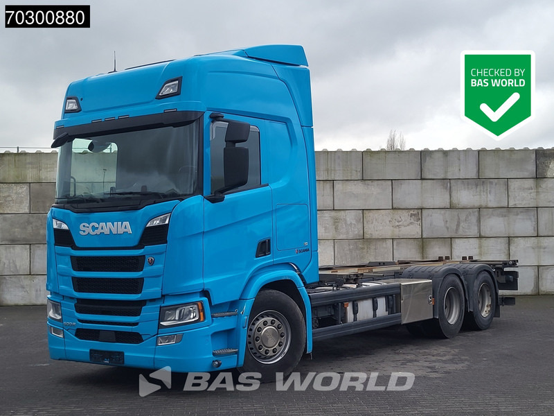 Scania R500 R 6X2 Full Air suspension Retarder Lift Axle Automatic Leather seats Euro 6 - Transportjer kontejnerësh/ Kamion me karroceri të çmontueshme: foto 1 Scania R500 R 6X2 Full Air suspension Retarder Lift Axle Automatic Leather seats Euro 6 - Transportjer kontejnerësh/ Kamion me karroceri të çmontueshme: foto 1