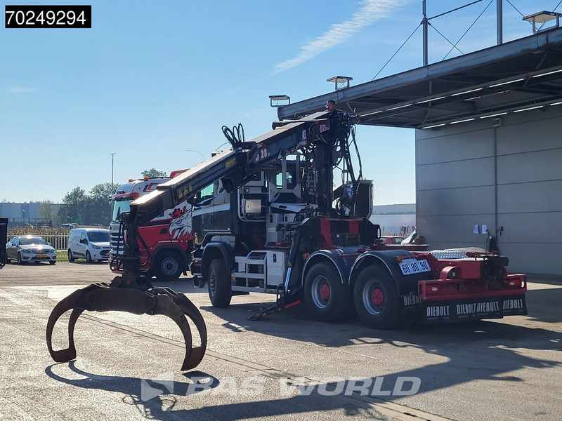 Scania R580 6X4 Holz Kran Diebolt D28 Full-Steel - Kamion për transport druri, Kamion me vinç: foto 5 Scania R580 6X4 Holz Kran Diebolt D28 Full-Steel - Kamion për transport druri, Kamion me vinç: foto 5