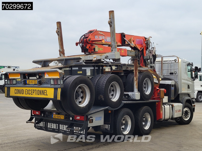 Scania R580 R 6X4 NL-Truck Diebolt D28.81 Kran Crane Holztransport + Dolly Retarder Euro 6 - Kamion për transport druri, Kamion me vinç: foto 5 Scania R580 R 6X4 NL-Truck Diebolt D28.81 Kran Crane Holztransport + Dolly Retarder Euro 6 - Kamion për transport druri, Kamion me vinç: foto 5