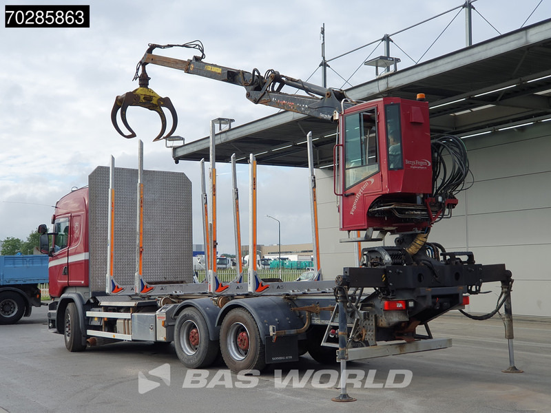 Scania R730 R 6X4 HIAB F108S 79 Crane Retarder Xenon BigAxle Loglift Automatic ACC Euro 6 - Kamion për transport druri, Kamion me vinç: foto 2 Scania R730 R 6X4 HIAB F108S 79 Crane Retarder Xenon BigAxle Loglift Automatic ACC Euro 6 - Kamion për transport druri, Kamion me vinç: foto 2