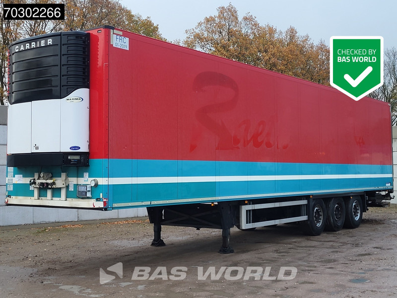 Schmitz Cargobull Carrier Maxima 1300 3 axles Tailgate Lifting Axle - Gjysmë rimorkio frigorifer: foto 1 Schmitz Cargobull Carrier Maxima 1300 3 axles Tailgate Lifting Axle - Gjysmë rimorkio frigorifer: foto 1
