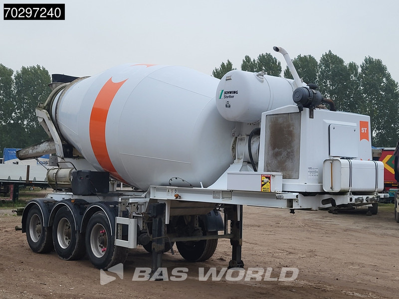 Schwing-Stetter 71/320.AC3 12m3 Concrete Beton Liftaxle - Gjysmë rimorkio betoniere: foto 3 Schwing-Stetter 71/320.AC3 12m3 Concrete Beton Liftaxle - Gjysmë rimorkio betoniere: foto 3
