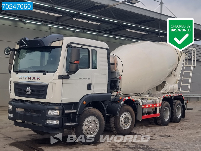 Sitrak G5 350 8X4 8m3 Liebherr HTM 804 H Mixer Big-Axle Steelsuspension - Autobetoniere: foto 1 Sitrak G5 350 8X4 8m3 Liebherr HTM 804 H Mixer Big-Axle Steelsuspension - Autobetoniere: foto 1