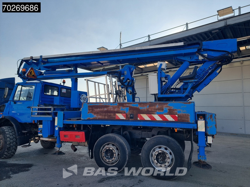 Unimog U2450L 6X6 Unimog Engin EGI TP 226 hubarbeitsbühne Manual Euro 2 - Kamion me vinç: foto 3 Unimog U2450L 6X6 Unimog Engin EGI TP 226 hubarbeitsbühne Manual Euro 2 - Kamion me vinç: foto 3