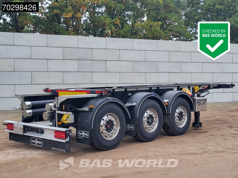 Van Hool FS3444-10 AK u2 3 axles ADR Liftachse 20ft - Transportjer kontejnerësh/ Gjysmë rimorkio me karroceri të çmontueshme: foto 1 Van Hool FS3444-10 AK u2 3 axles ADR Liftachse 20ft - Transportjer kontejnerësh/ Gjysmë rimorkio me karroceri të çmontueshme: foto 1