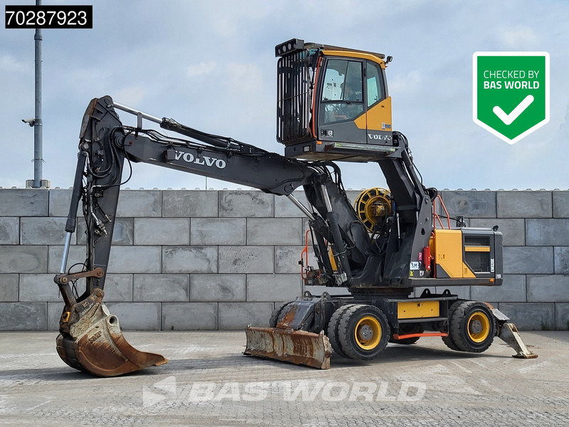Volvo EW220 E - Ekskavator me goma: foto 1 Volvo EW220 E - Ekskavator me goma: foto 1