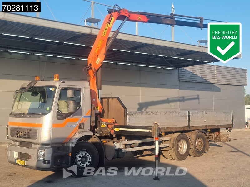 Volvo FE 280 6X2 NL-Truck Palfinger PK15500 Kran Crane Manual Liftachse Euro 4 - Kamion me karroceri të hapur, Kamion me vinç: foto 1 Volvo FE 280 6X2 NL-Truck Palfinger PK15500 Kran Crane Manual Liftachse Euro 4 - Kamion me karroceri të hapur, Kamion me vinç: foto 1