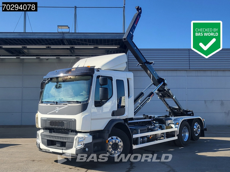 Volvo FE 320 6X2 NEW HIAB 21Tons Abrollkipper Lift+Lenkachse Automatic Euro 6 - Kamion vetëngarkues: foto 1 Volvo FE 320 6X2 NEW HIAB 21Tons Abrollkipper Lift+Lenkachse Automatic Euro 6 - Kamion vetëngarkues: foto 1