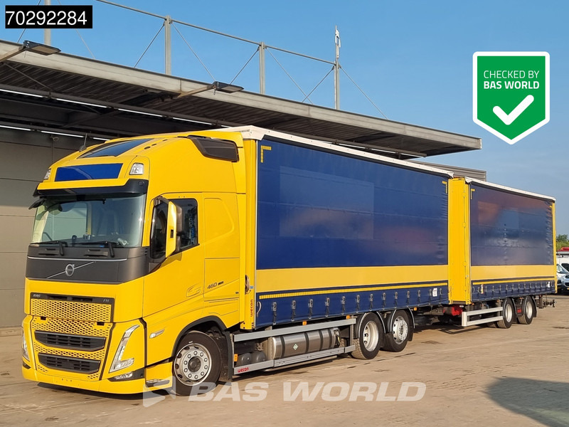 Volvo FH 460 6X2 LNG JUMBO LKW ACC Navi Standklima Liftachse Euro 6 - Kamion me tendë: foto 1 Volvo FH 460 6X2 LNG JUMBO LKW ACC Navi Standklima Liftachse Euro 6 - Kamion me tendë: foto 1