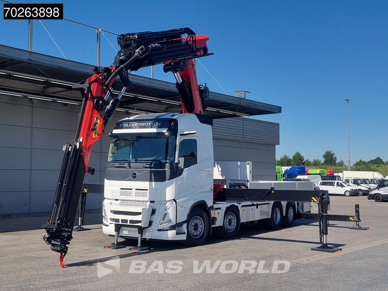 Volvo FH 500 8X2 NEW! Palfinger PK92002 SH 8+6 JIB Crane Kran Winch Lift-Lenkachse Navi - Kamion me karroceri të hapur, Kamion me vinç: foto 5 Volvo FH 500 8X2 NEW! Palfinger PK92002 SH 8+6 JIB Crane Kran Winch Lift-Lenkachse Navi - Kamion me karroceri të hapur, Kamion me vinç: foto 5
