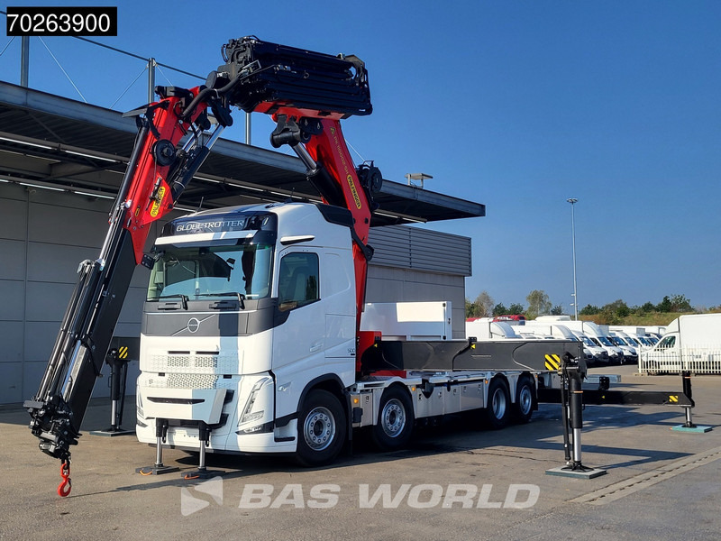Volvo FH 500 8X2 Palfinger PK110002 SH Crane + Fly-Jib Winch VEB+ Euro 6 - Kamion me karroceri të hapur, Kamion me vinç: foto 5 Volvo FH 500 8X2 Palfinger PK110002 SH Crane + Fly-Jib Winch VEB+ Euro 6 - Kamion me karroceri të hapur, Kamion me vinç: foto 5