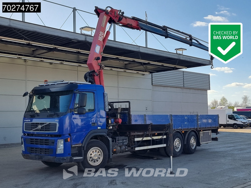 Volvo FM 330 6X2 HMF 1820 K3 Kran Crane Lift+Steering Axle Xenon Euro 5 - Kamion me karroceri të hapur, Kamion me vinç: foto 1 Volvo FM 330 6X2 HMF 1820 K3 Kran Crane Lift+Steering Axle Xenon Euro 5 - Kamion me karroceri të hapur, Kamion me vinç: foto 1