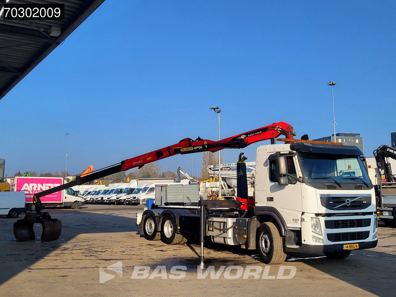 Volvo FM 330 FM 6X2 Palfinger Epsilon Z-Crane VDL Hook Lift+Steering Axle - Kamion vetëngarkues, Kamion me vinç: foto 5 Volvo FM 330 FM 6X2 Palfinger Epsilon Z-Crane VDL Hook Lift+Steering Axle - Kamion vetëngarkues, Kamion me vinç: foto 5