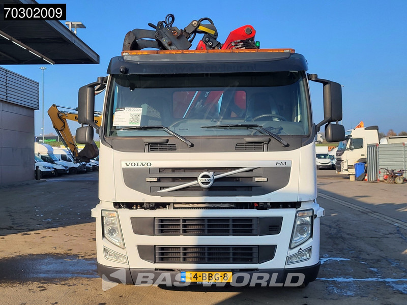 Kamion vetëngarkues, Kamion me vinç Volvo FM 330 FM 6X2 Palfinger Epsilon Z-Crane VDL Hook Lift+Steering Axle: foto 18