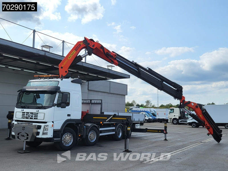 Volvo FM 480 8X2 Palfinger PK85002 Crane+Jib Lifting-Axle Big-Axle Automatic Euro 4 - Kamion me karroceri të hapur, Kamion me vinç: foto 5 Volvo FM 480 8X2 Palfinger PK85002 Crane+Jib Lifting-Axle Big-Axle Automatic Euro 4 - Kamion me karroceri të hapur, Kamion me vinç: foto 5
