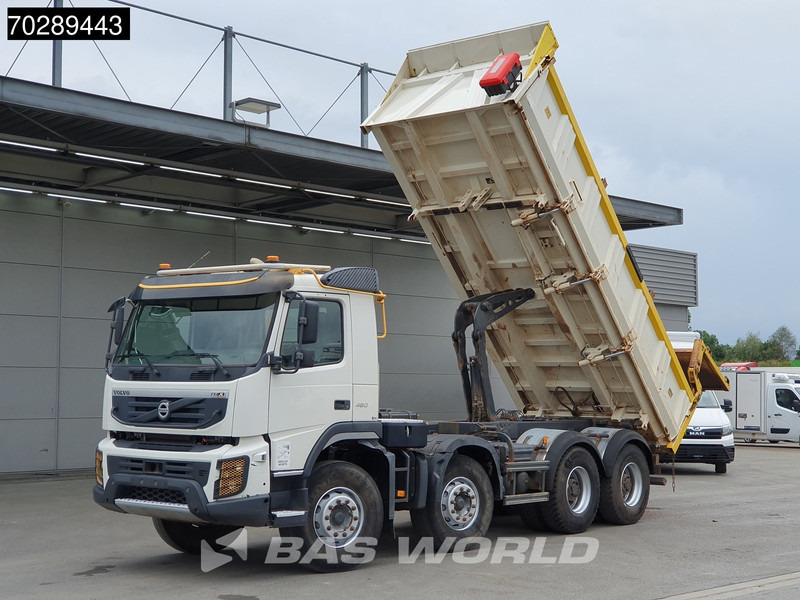Volvo FMX 460 8X4 12m3 Meiller Tipper Big-Axle Automatic Euro 5 - Kamion vetëshkarkues: foto 2 Volvo FMX 460 8X4 12m3 Meiller Tipper Big-Axle Automatic Euro 5 - Kamion vetëshkarkues: foto 2
