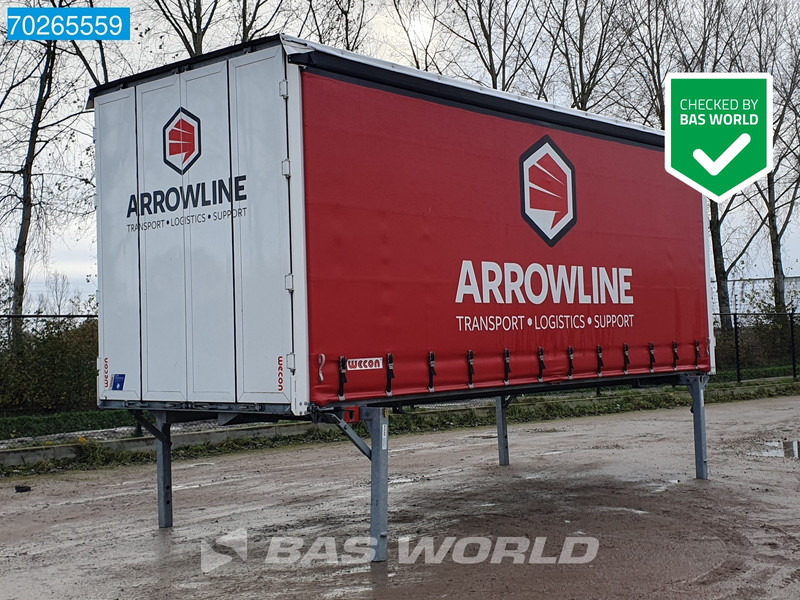 Wecon WPR 715 SG Durchladesysteem BDF container body - Karroceri e ndërrueshme me perde anësore: foto 1 Wecon WPR 715 SG Durchladesysteem BDF container body - Karroceri e ndërrueshme me perde anësore: foto 1